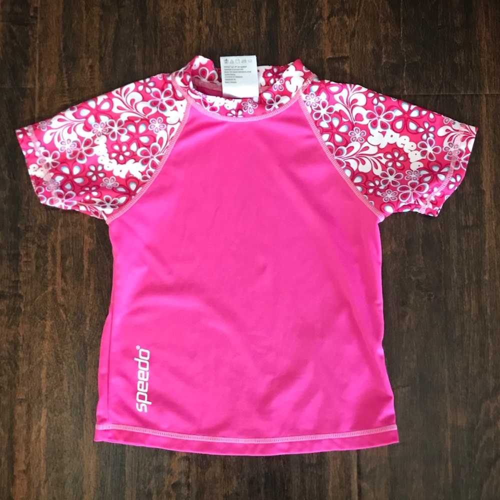 Girls Speedo Rash Guard - Picture 2 of 4